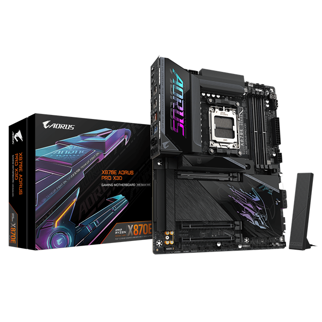 Gigabyte X870E AORUS PRO X3D (Socket AM5) DDR5 ATX Motherboard
